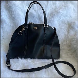 Authentic Coach saffiano satchel bag
